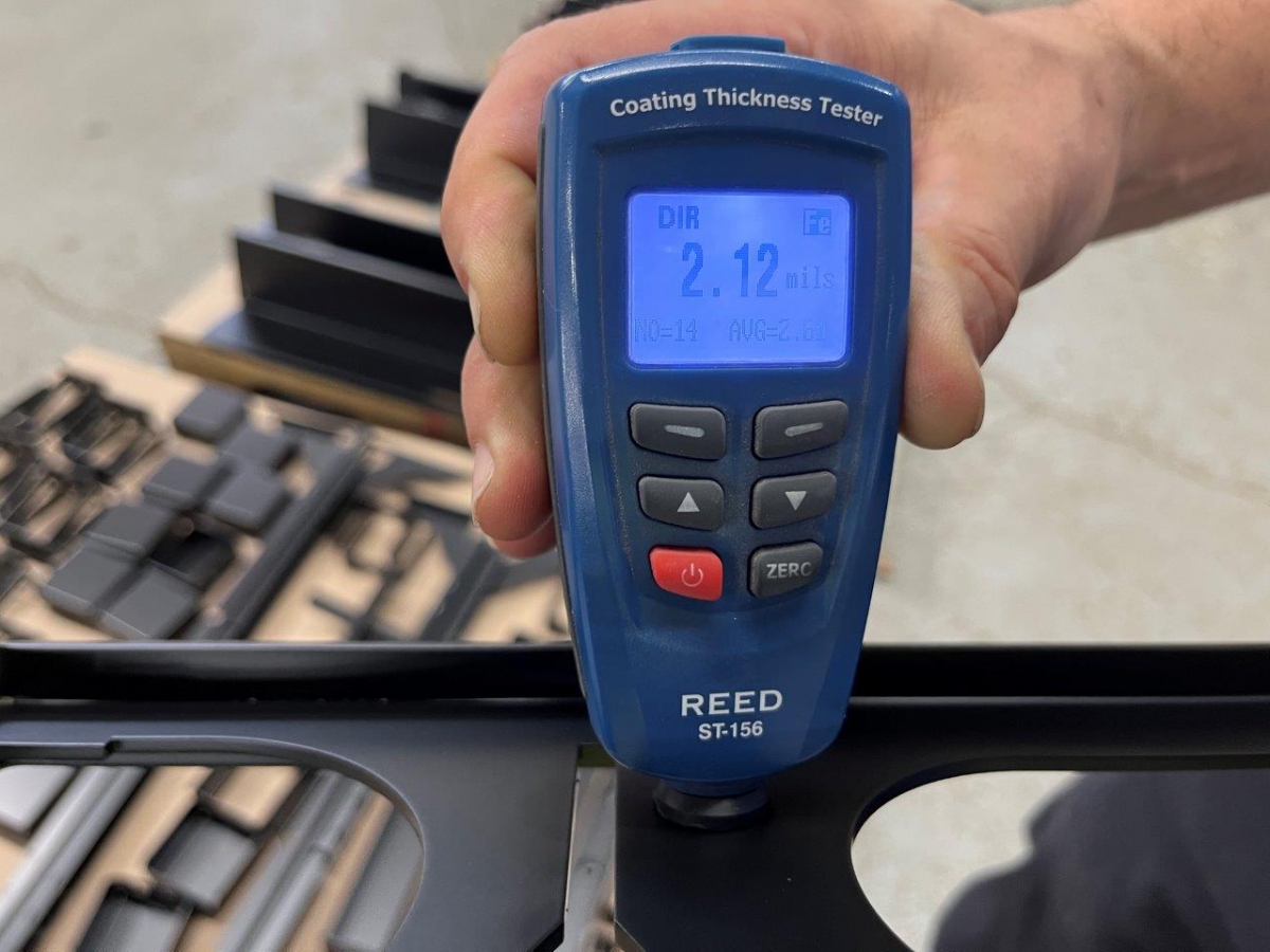 Powder Coating Paint Line | Accurate Perforating